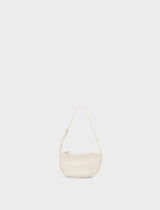 Small Saddle Shoulder Bag Grain White Wash