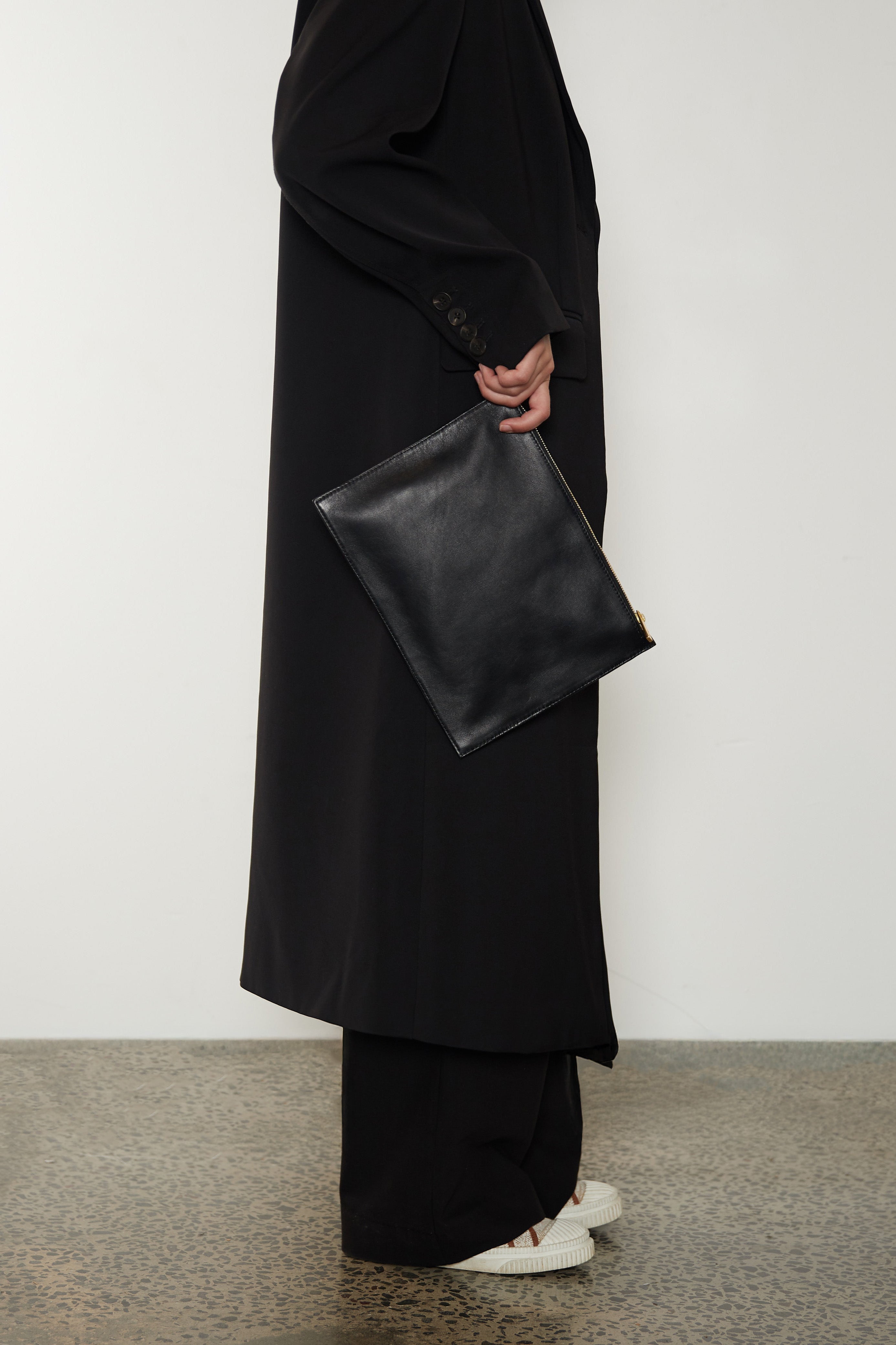 Organiser Pouch in Smooth Black