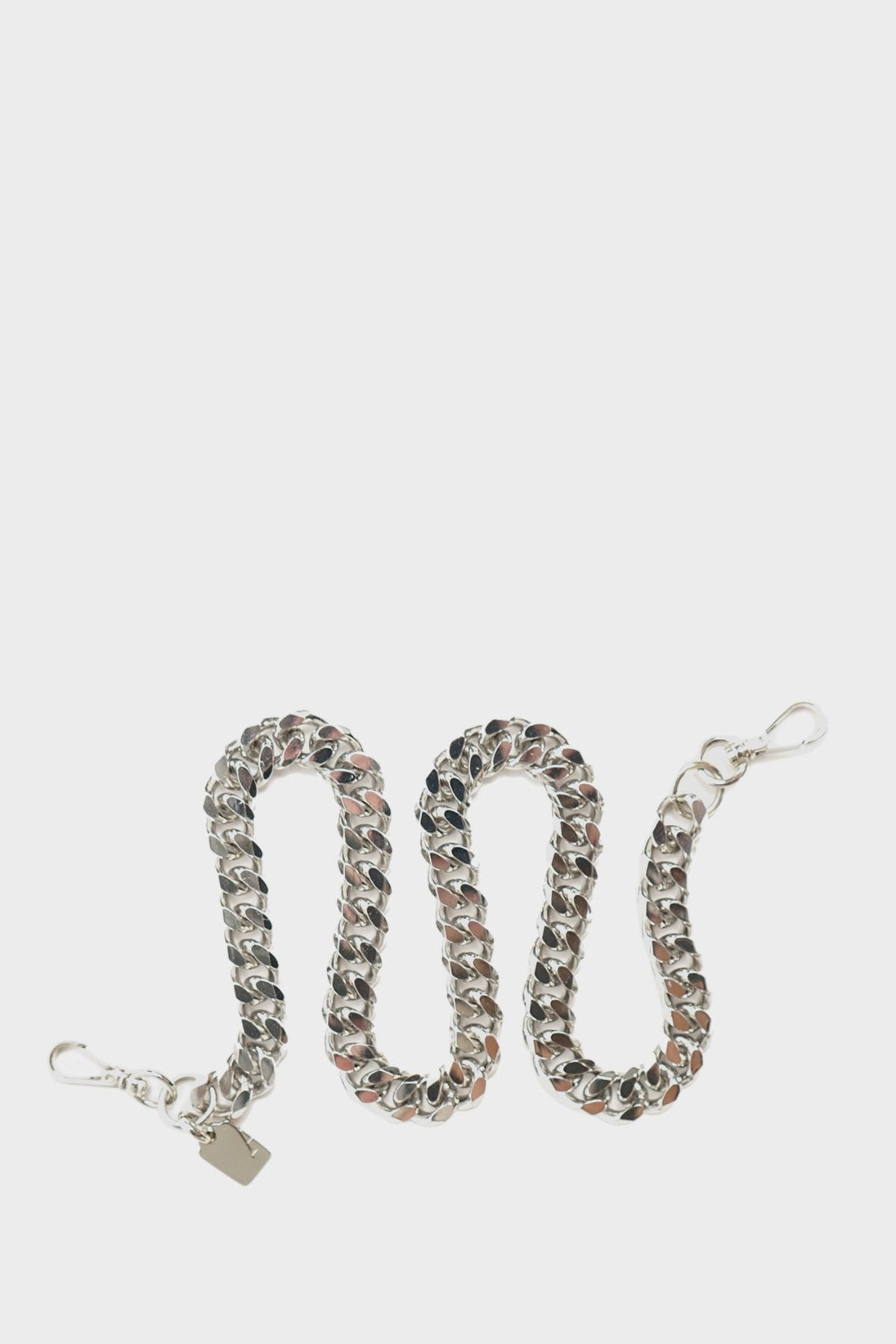 Chain Long Strap Silver
