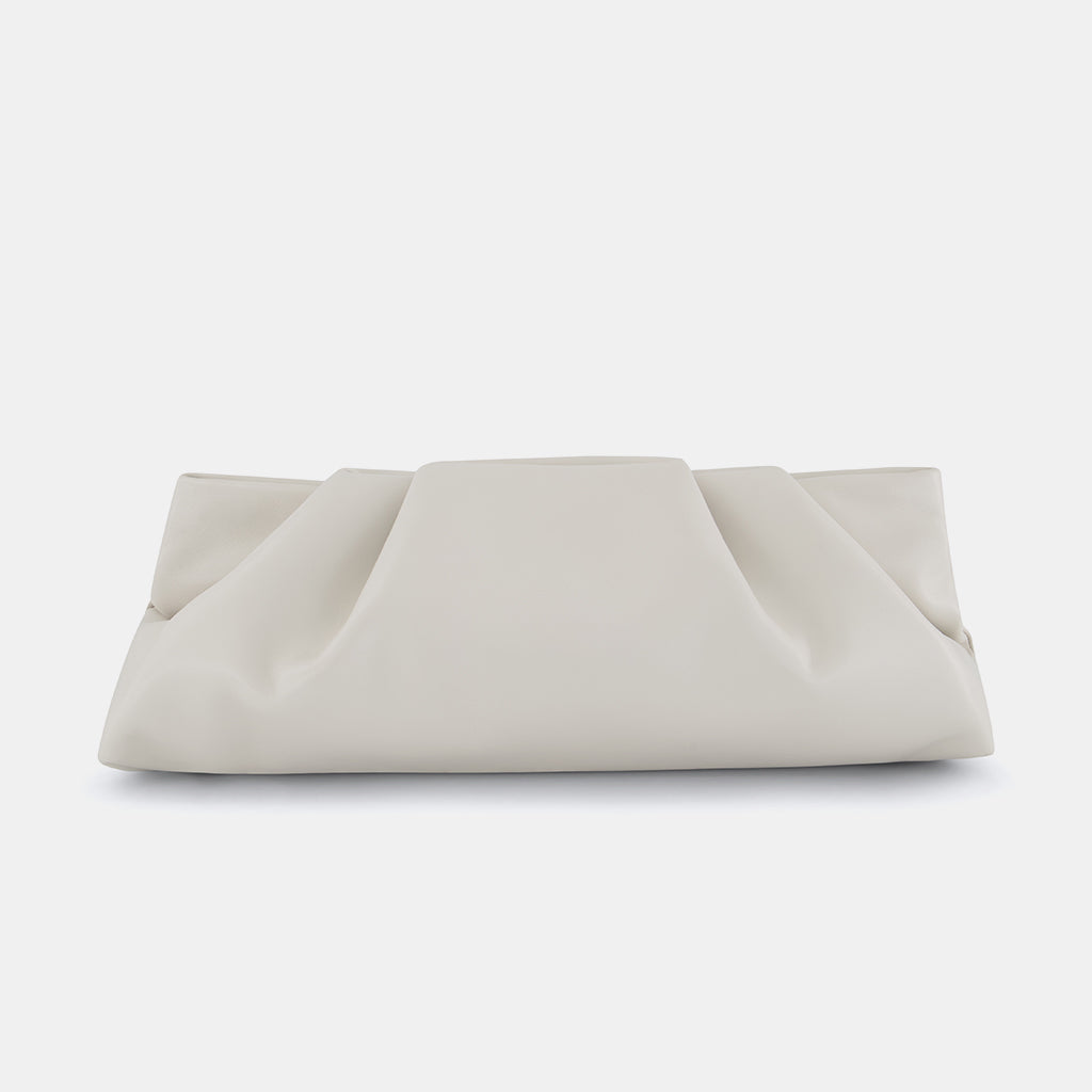 Fold Clutch Smooth Off White
