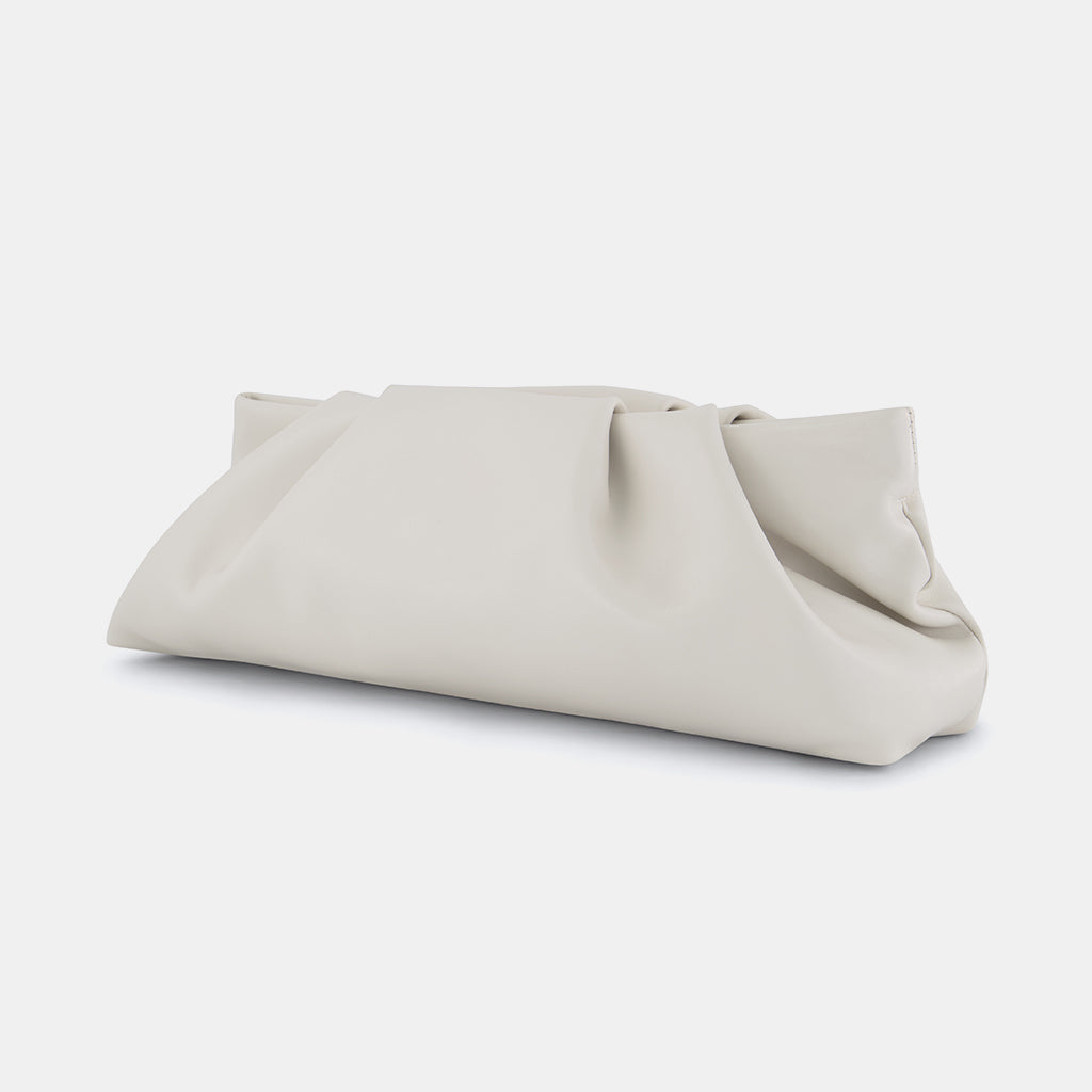 Fold Clutch Smooth Off White