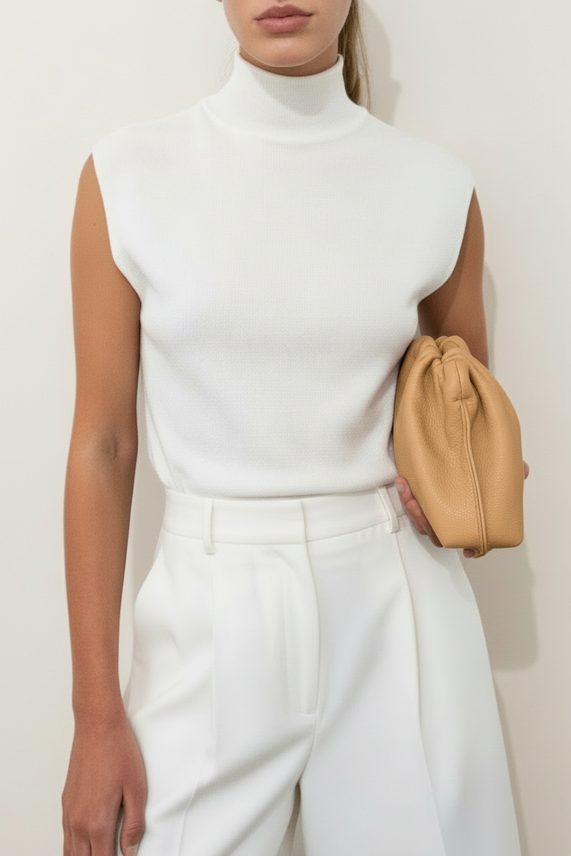 Midi Cloud Bag in Grain Burnt Butter