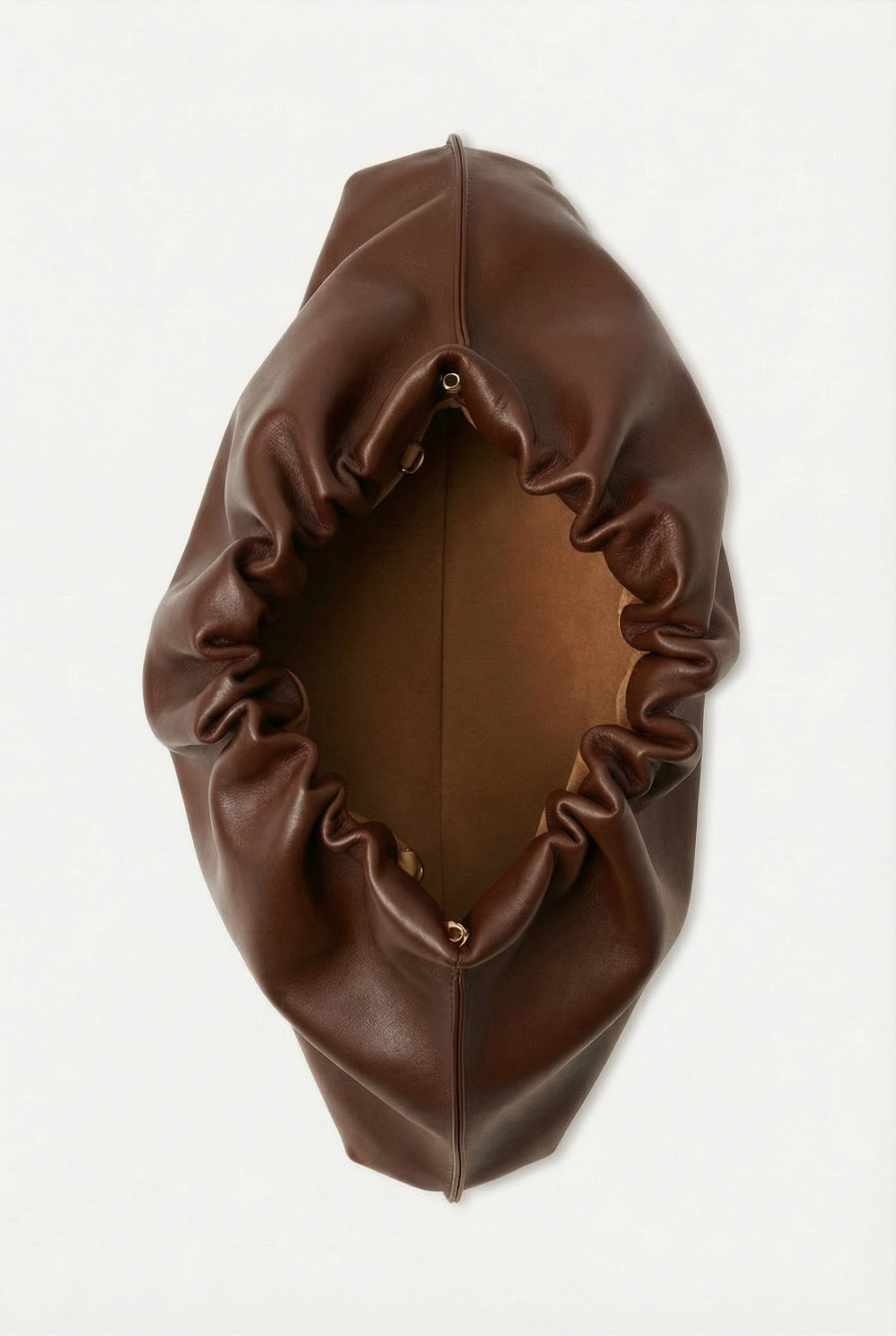 Midi Cloud Bag in Smooth Chestnut