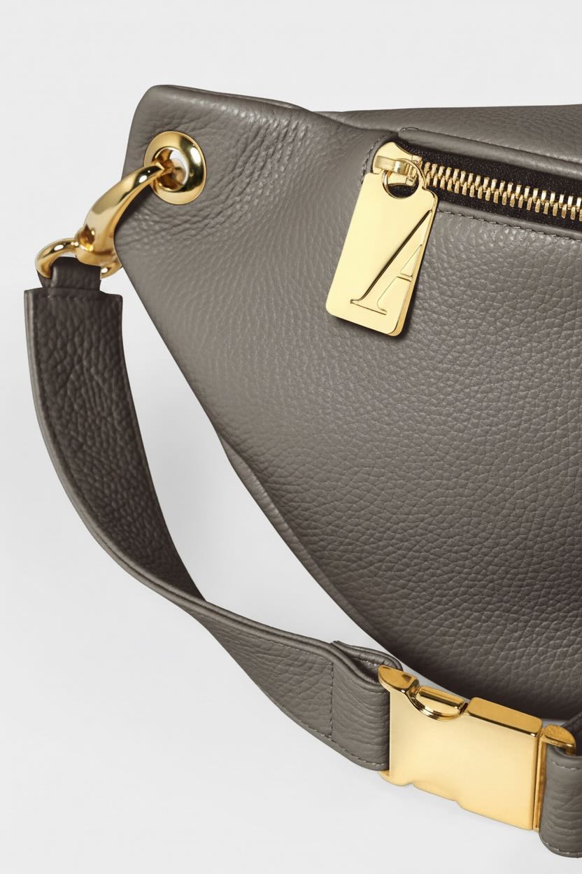Creators Crescent Bum Bag in Grain Elephant