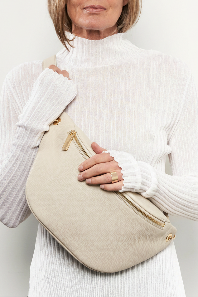 Creators Crescent Bum Bag White Wash