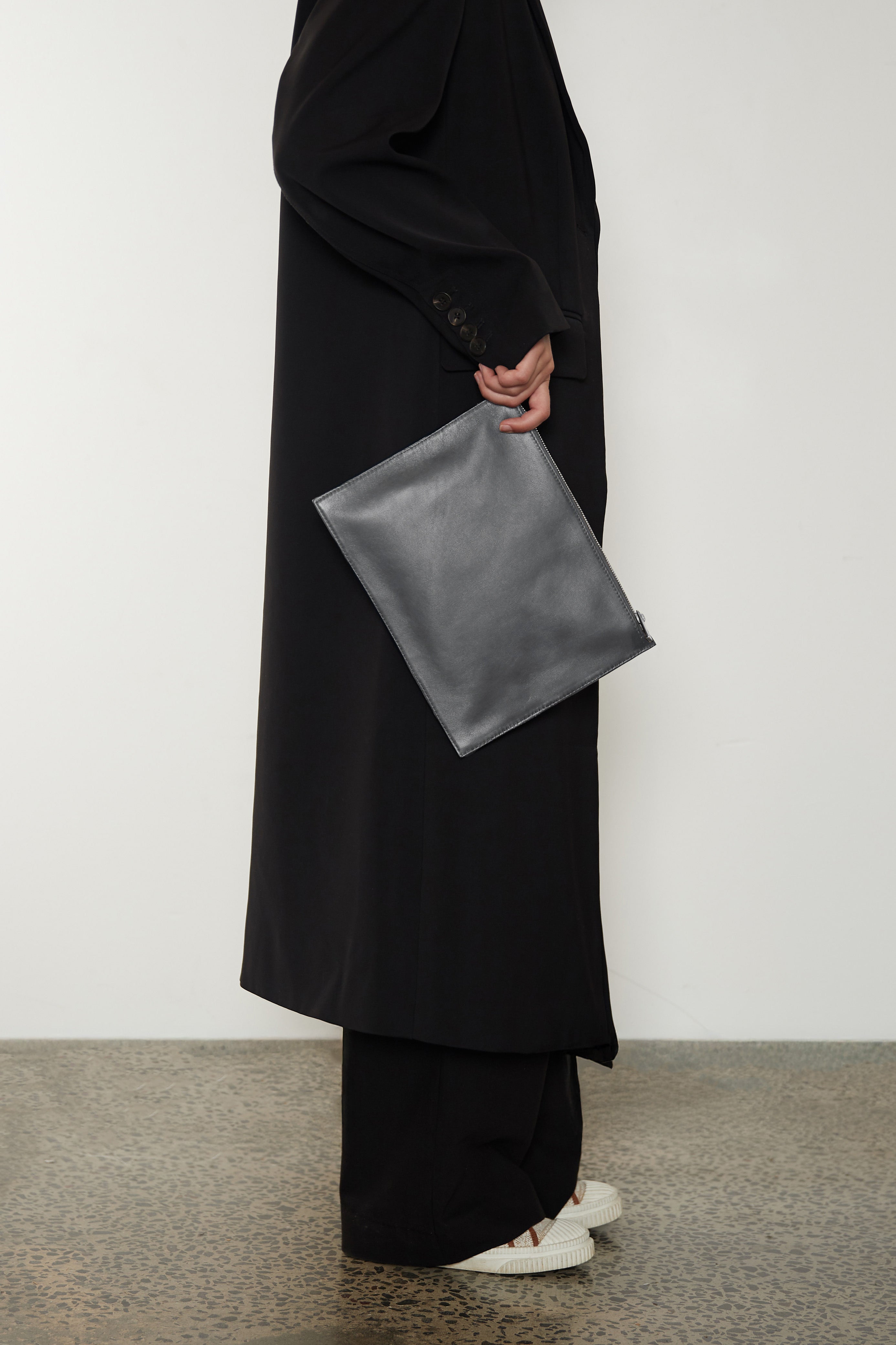 Organiser Pouch in Smooth Grey