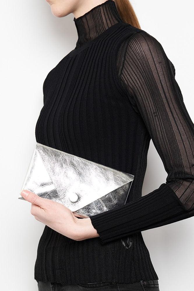 Envelope Metallic Silver