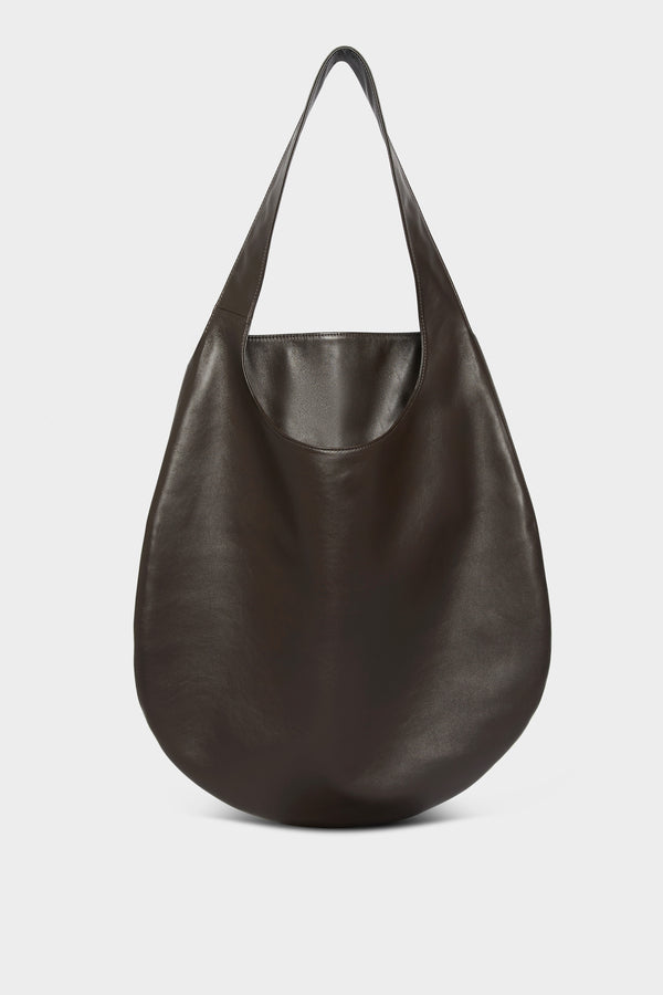 One Hobo Bag in Smooth Dark Brown