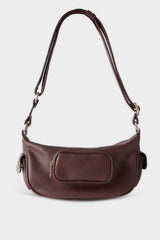 Pocket Rocket Hobo in Grain Burgundy