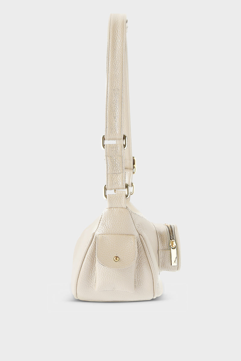 Pocket Rocket Hobo in Grain White Wash
