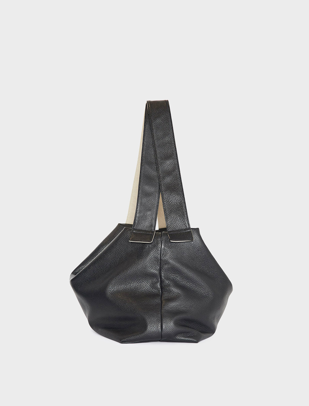 Big Day Shoulder Bag in Grain Black