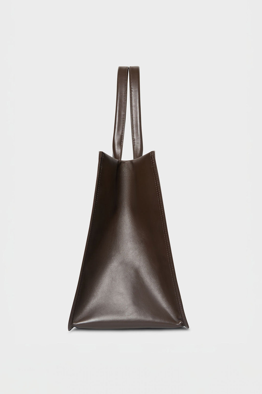 Junior Suite Tote Bag in Smooth Dark Brown