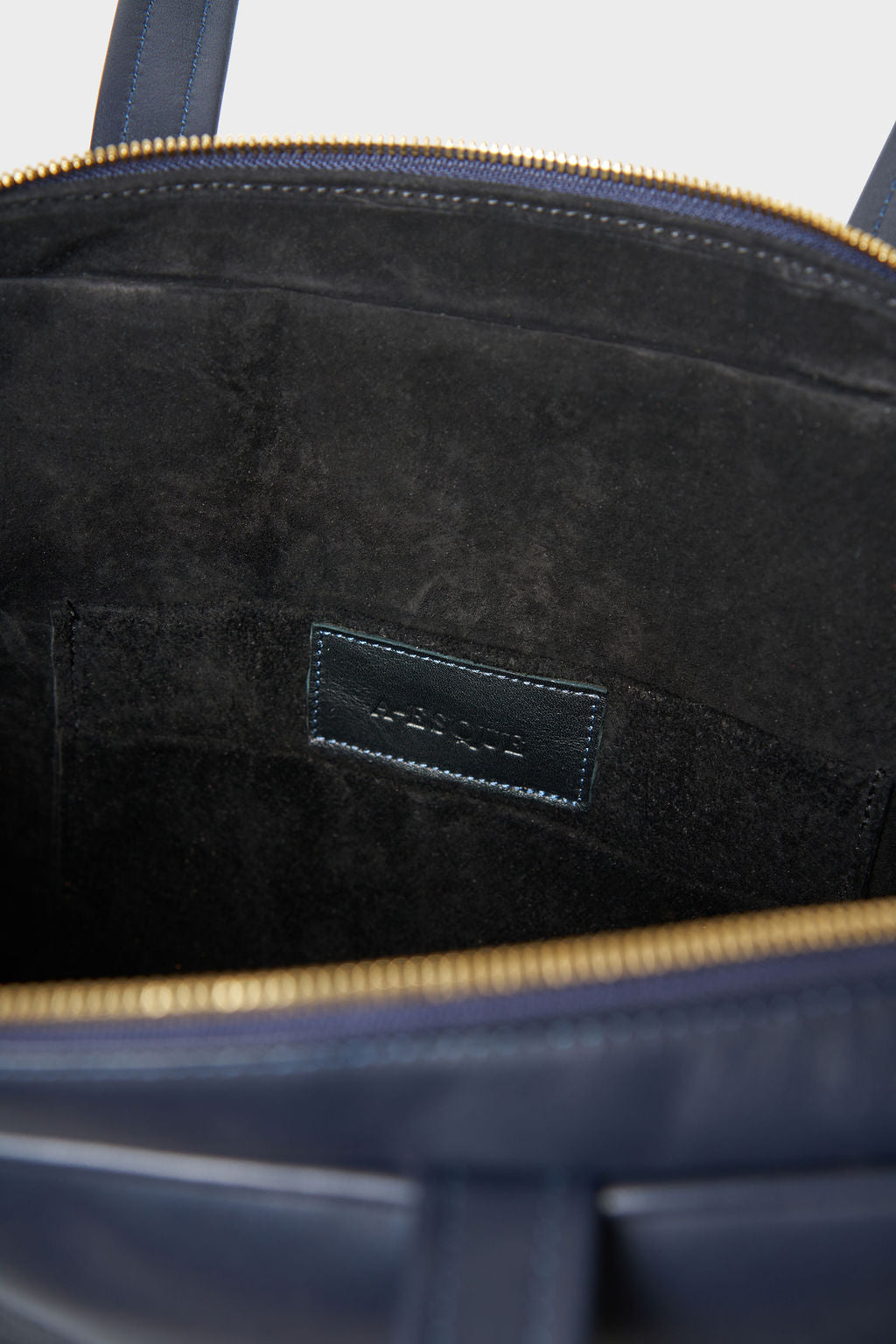 Large Casey Shoulder Bag in Smooth Navy