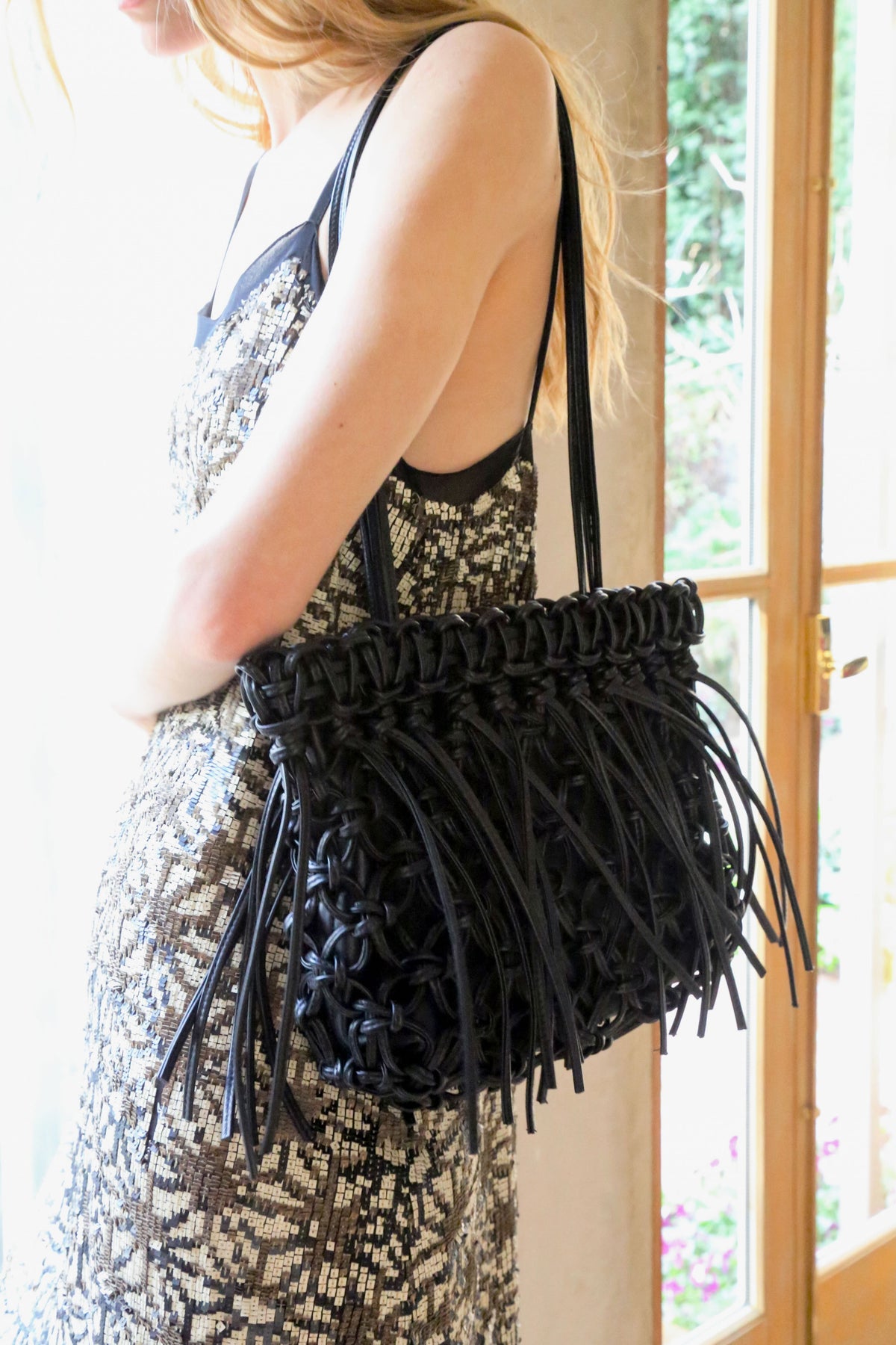 № 1 Braided Bag, Fringed