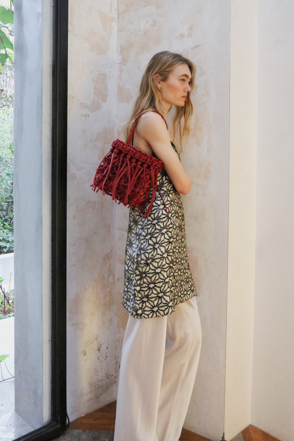 № 19 Braided Bag, Fringed