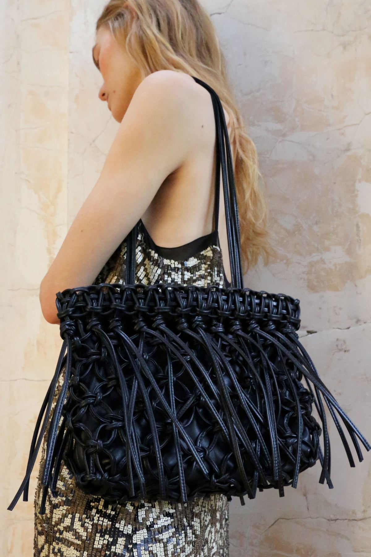 № 1 Braided Bag, Fringed