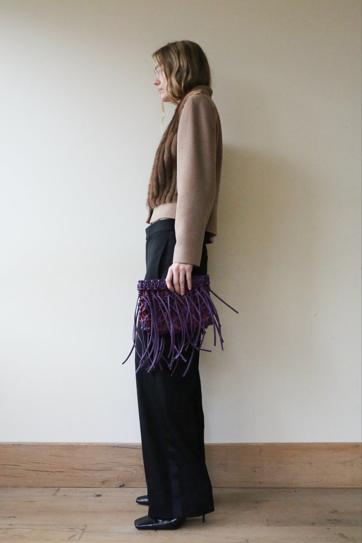 № 10 Braided Bag, Fringed