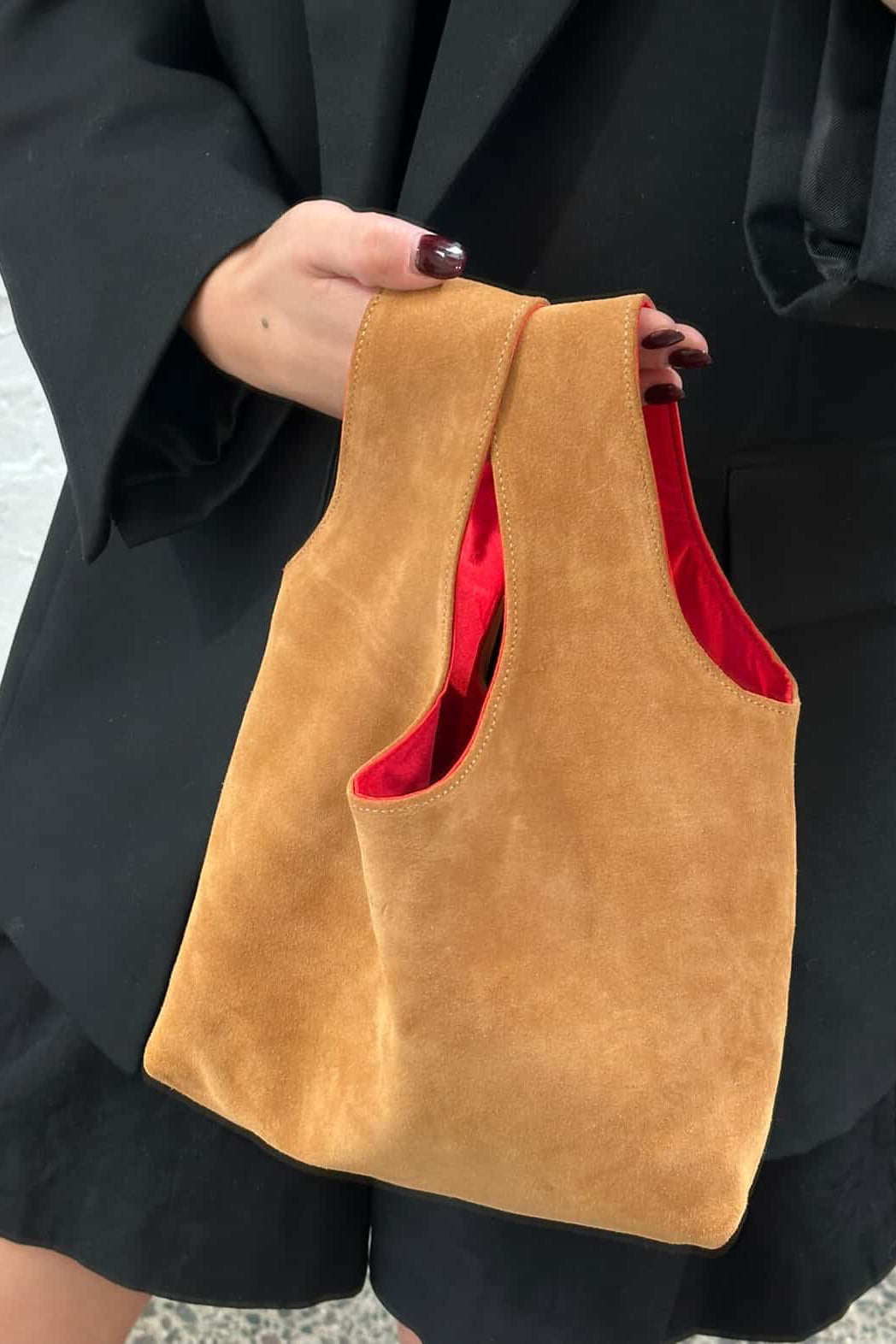 Small Puffa Sack Red