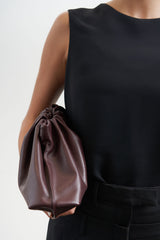 Cloud Bag in Smooth Burgundy
