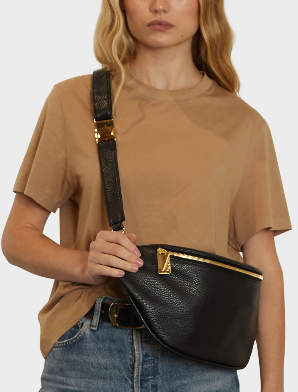 Creators Crescent Bum Bag in Black