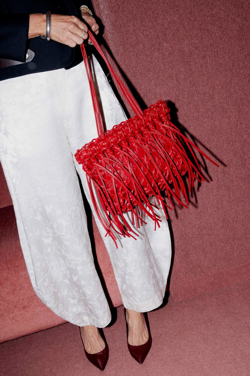 № 2 Braided Bag, Fringed
