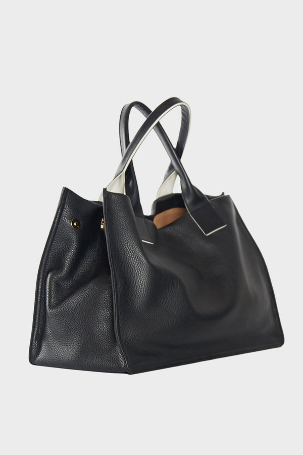 Junior Suite Tote Bag in Black