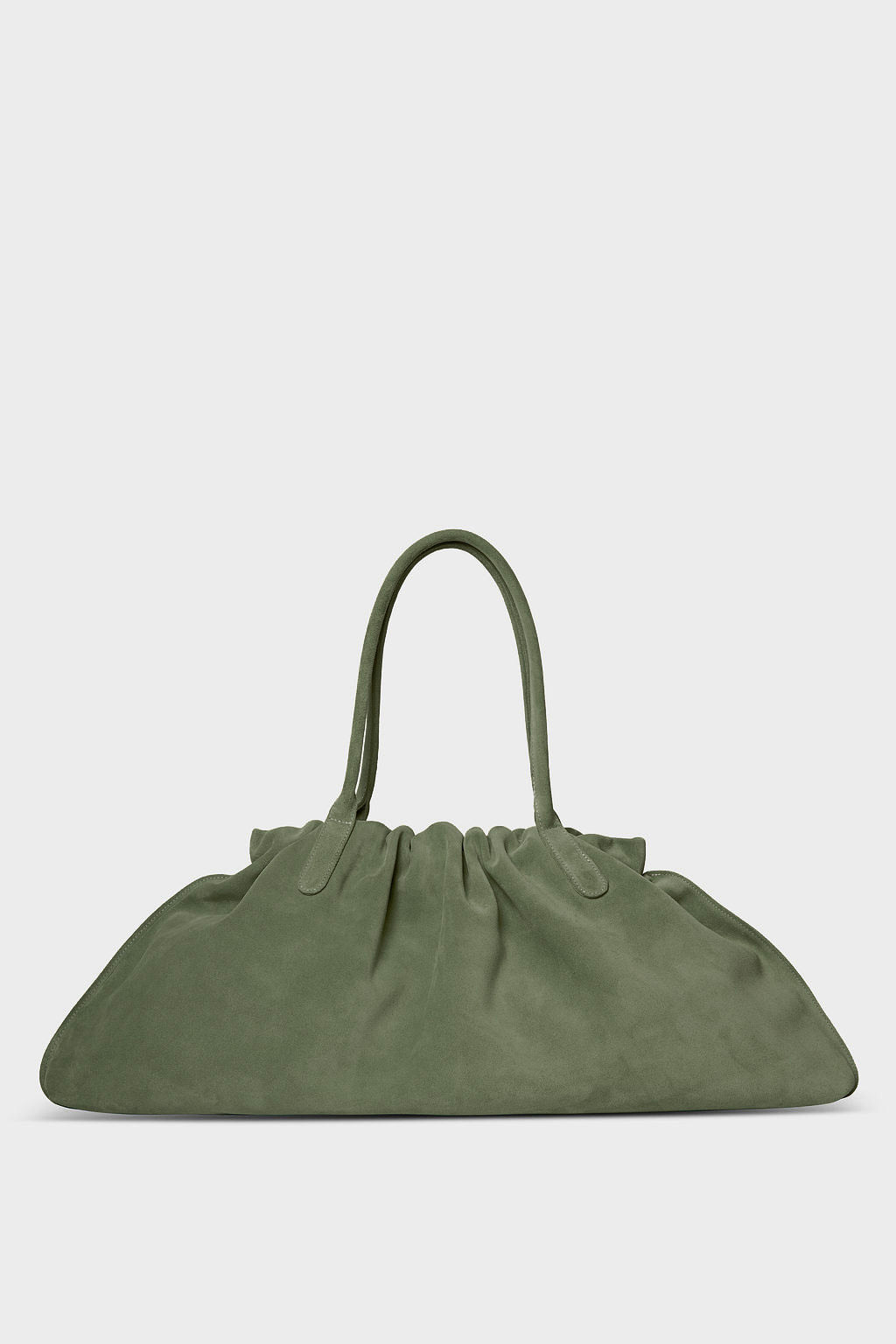 Big Cloud Shoulder Bag in Suede Forest