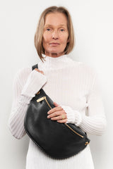 Creators Crescent Bum Bag in Black