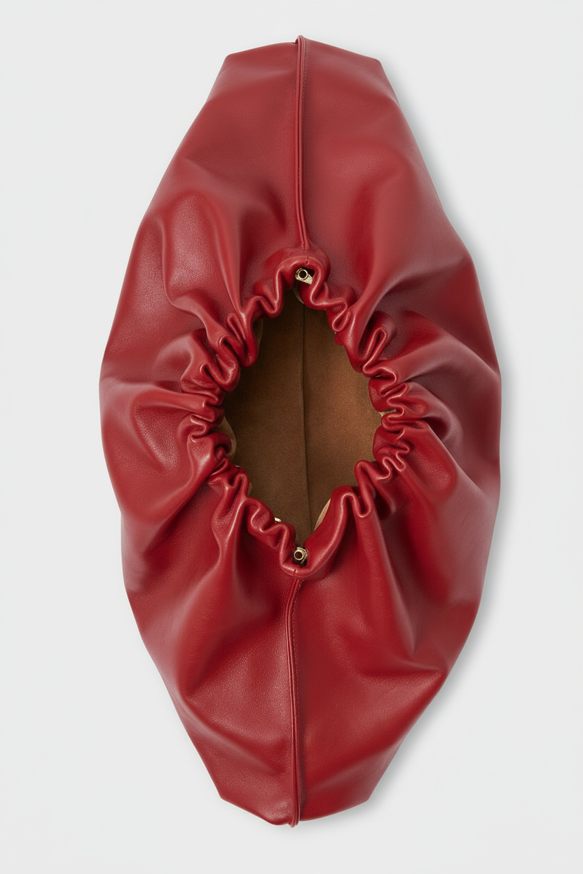 Cloud Bag in Smooth Red