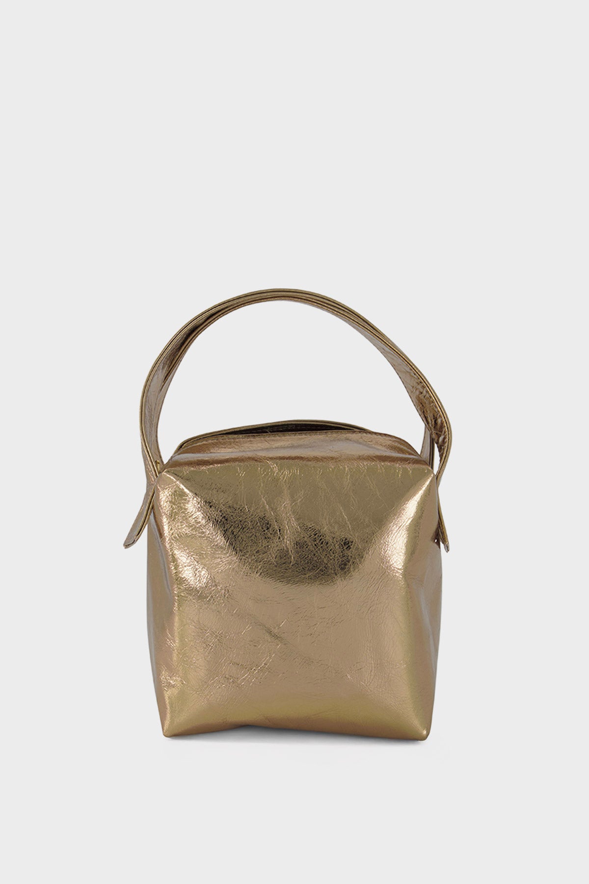 Cube Metallic Gold