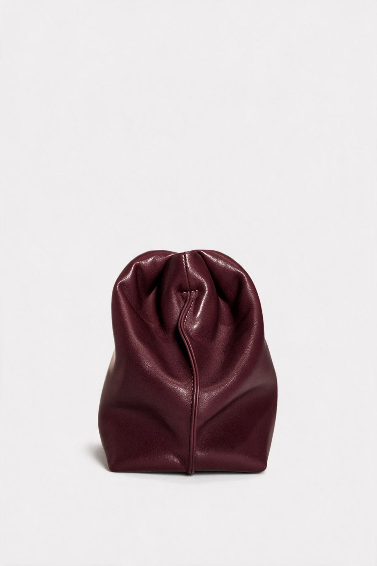 Curve Bag in Smooth Burgundy