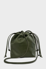 Draw Crossbody Bag in Smooth Khaki