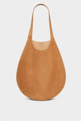 One Hobo Bag in Suede Tan