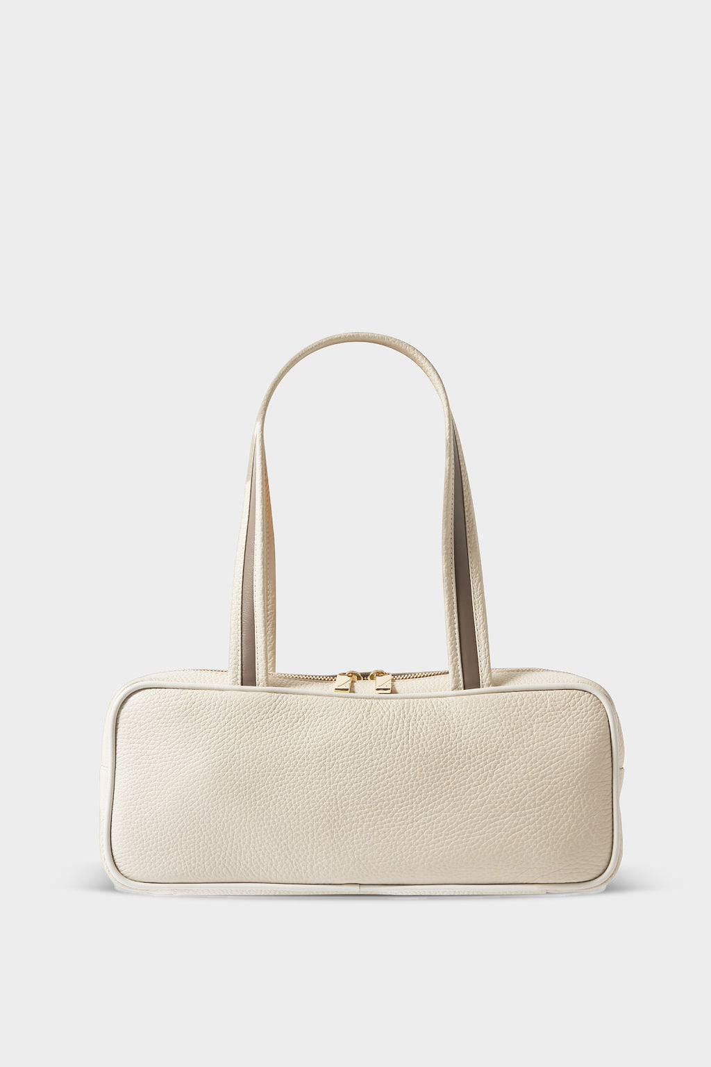 Barry Shoulder Bag - Grain White Wash | A-ESQUE