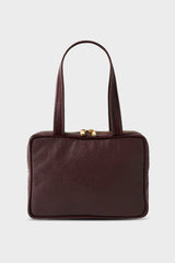 Casey Shoulder Bag in Grain Burgundy