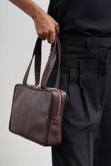 Casey Shoulder Bag in Grain Burgundy
