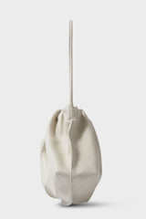 Cloud Clutch Bag in Smooth Off White