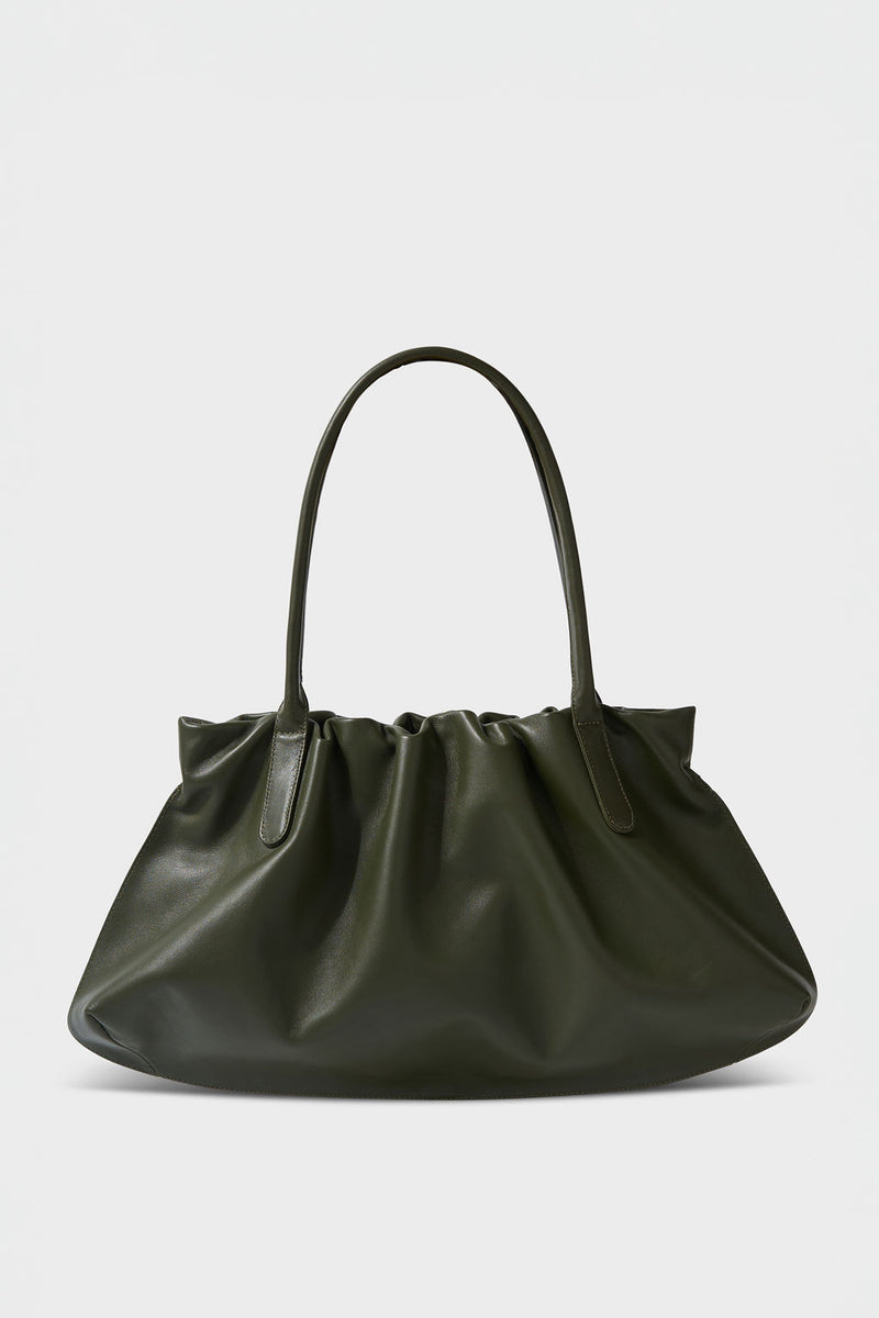 Cloud Shoulder Bag in Smooth Khaki