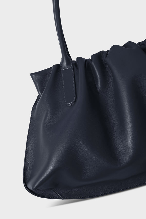 Cloud Shoulder Bag in Smooth Navy