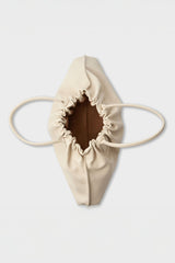 Big Cloud Shoulder Bag in Grain White Wash
