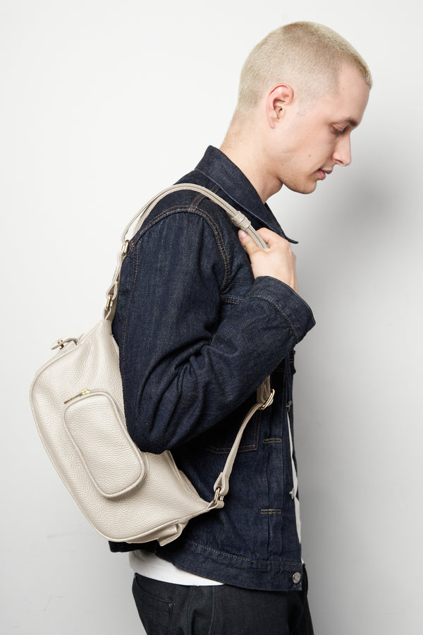 Pocket Rocket Hobo in Grain White Wash