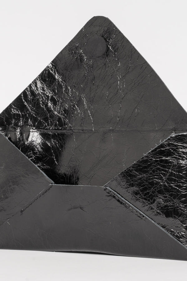 Envelope Metallic Black