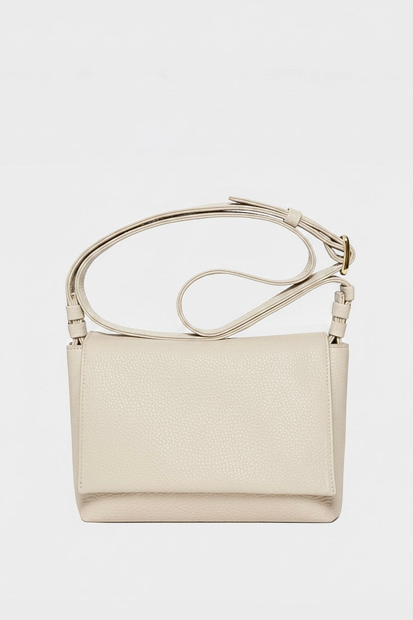 Encase Satchel in Grain White Wash