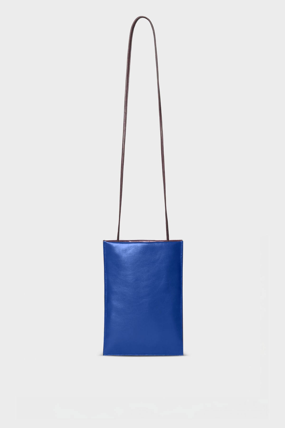 Flat Bag in Cobalt Blue and Purple