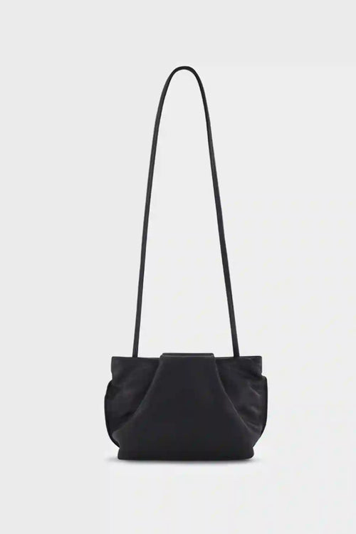 Fold Clutch Mini in Smooth Black