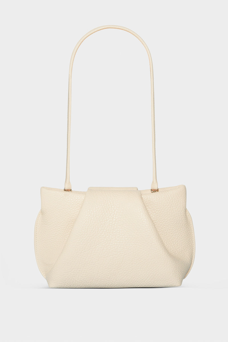 Fold Clutch Mini in Grain White Wash