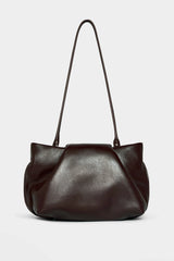 Fold Clutch Mini in Smooth Dark Brown