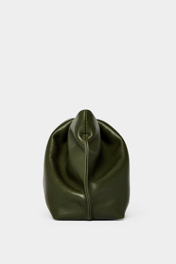 Fold Clutch Mini in Smooth Khaki