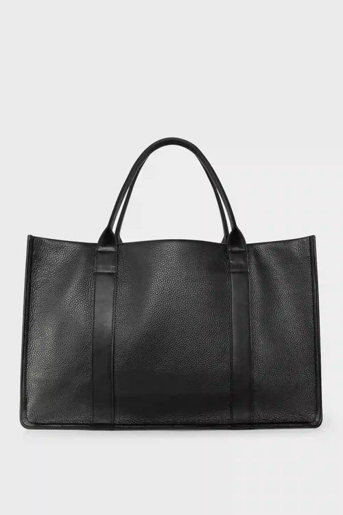 Grocer Deluxe Tote Bag in Black