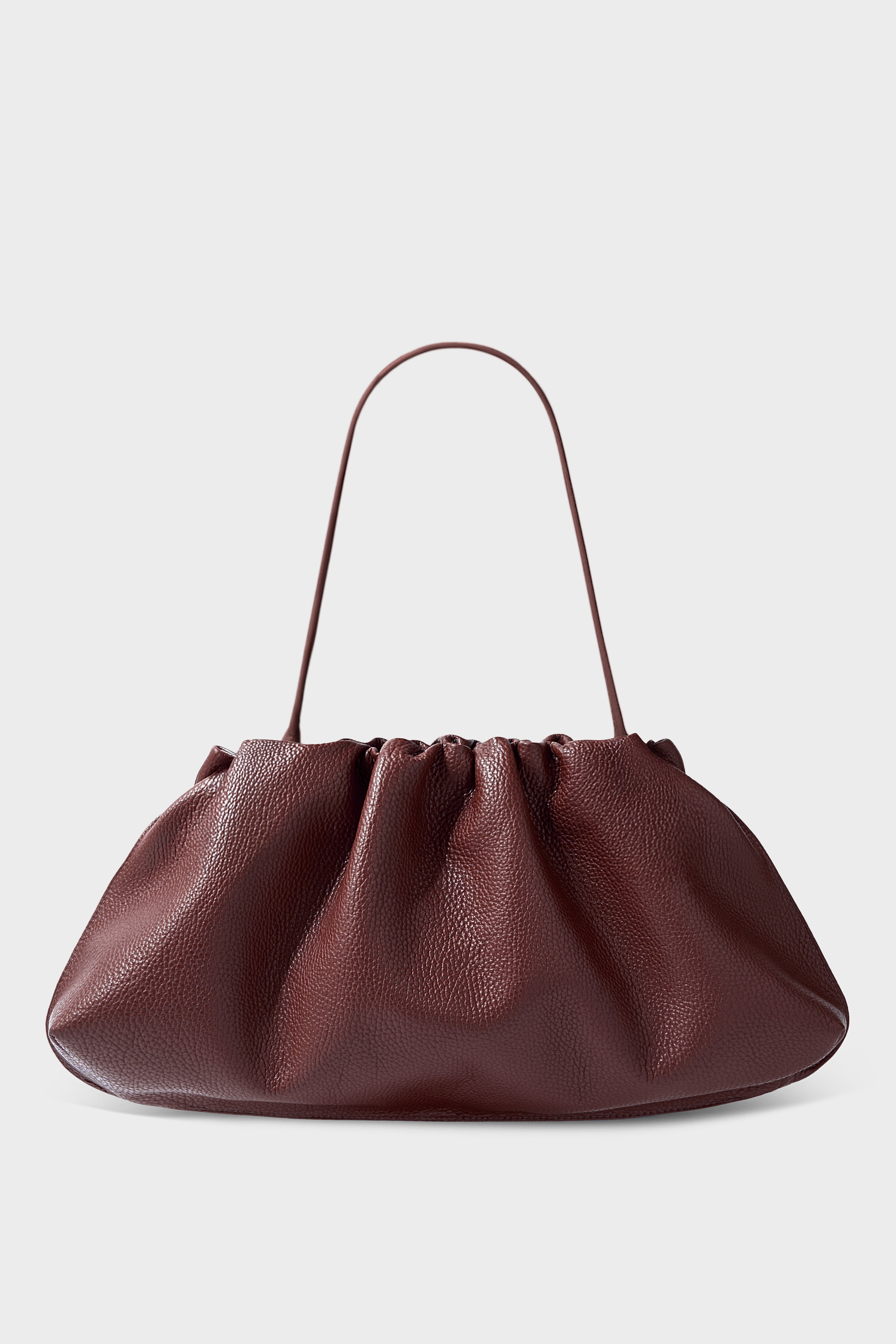 Grain Cloud Bag in Burgundy